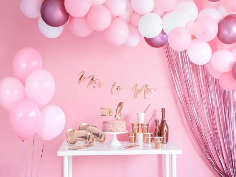Partygardin Lyng Metallic