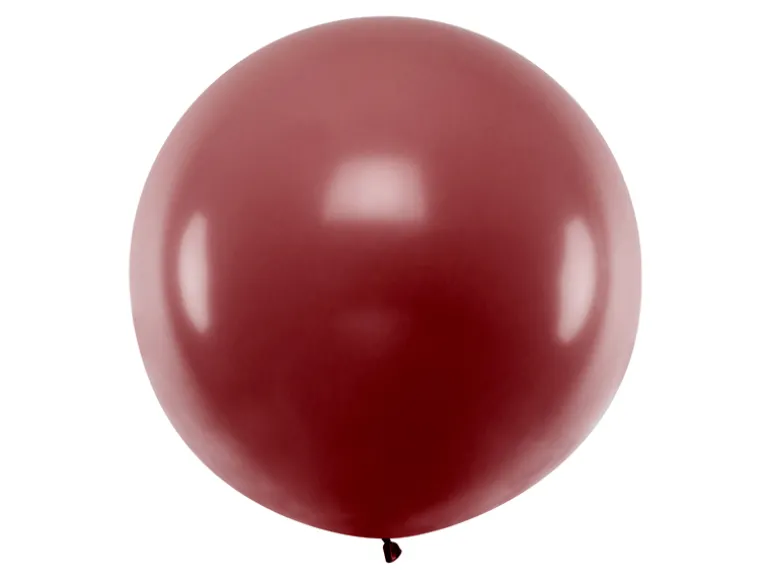 Pastel Burgundy Kæmpe Ballon