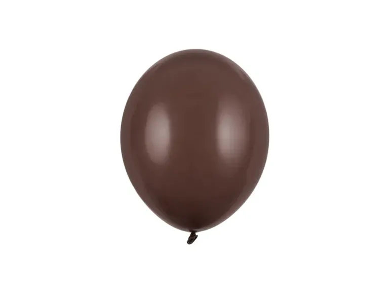 Pastel Cocoa Brown Latexballon, 12 cm