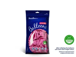 Pastel Fuchsia Pink 5" Balloner, Pose m/100 stk.