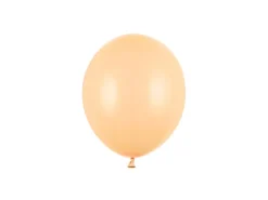 Pastel Light Peach Latexballon, 12 cm