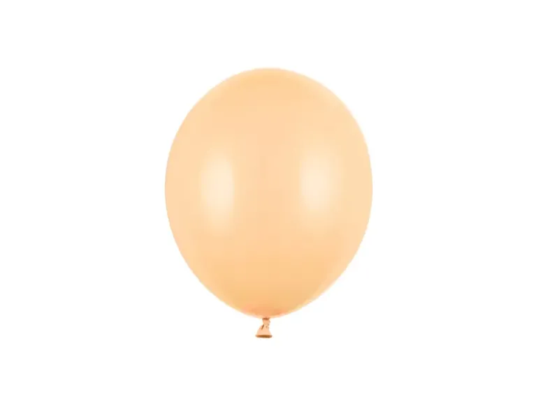 Pastel Light Peach Latexballon, 12 cm