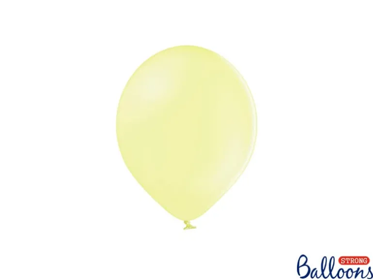 Pastel Lysegule 5" Balloner, Pose m/100 stk.