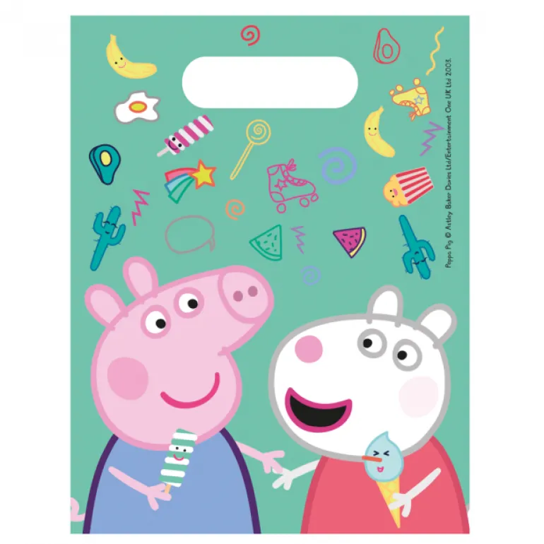 Pastel Peppa Pig - Gurli Gris Plastik Slikposer