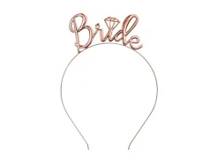 Polterabend - Rosegold "Bride" Hårbøjle