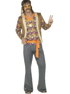 Psykedelisk Hippie Mand