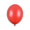 Rød Ballon Metallisk, 23 cm