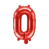 Rød Bogstav Ballon 35 cm - O
