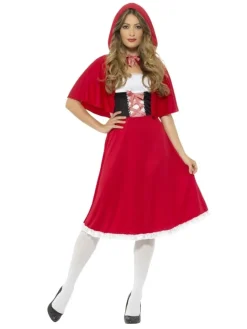 Rødhætte Kostume - Lang Model