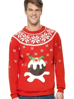 Rød juletrøje, voksen