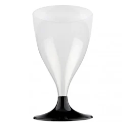 Rødvinsglas m/Sorte Fødder 20cl, 10 stk.
