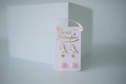 Øreringe Unicorn, 3-pak