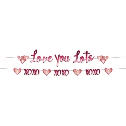 Romantisk "LOVE YOU LOTS" Guirlande