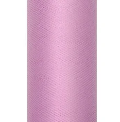 Rulle med gammelrose tyl 30cm x 9m
