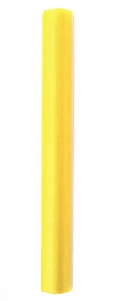 Rulle med gult organza 0.36 x 9m