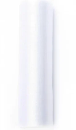 Rulle med hvidt organza 0.16 x 9m