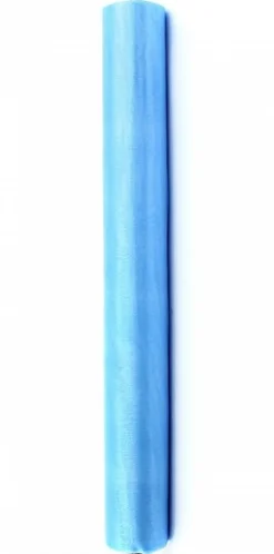 Rulle med lyseblåt organza 0.36 x 9m