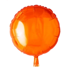 Rund Folie Ballon Orange