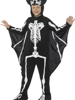 Skelet Flagermus Børnekostume