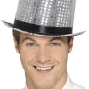 Sølv Paillet Tophat