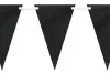 Sort Karton Flag Guirlande