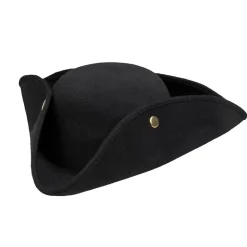 Sort Pirat Hat - Admiral William
