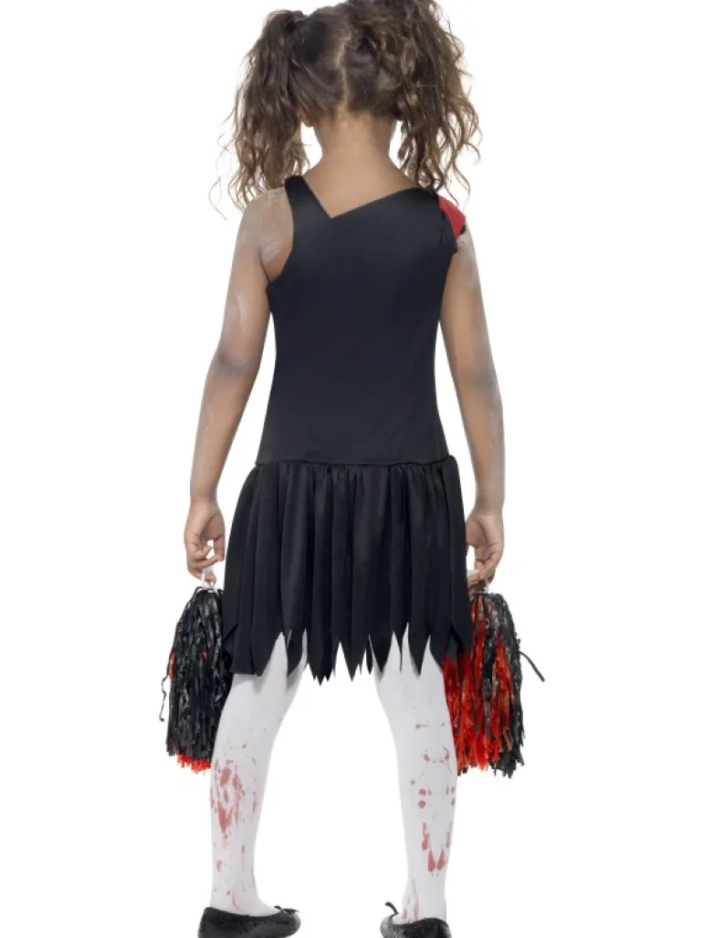 Sort/Rød Zombie Cheerleader,