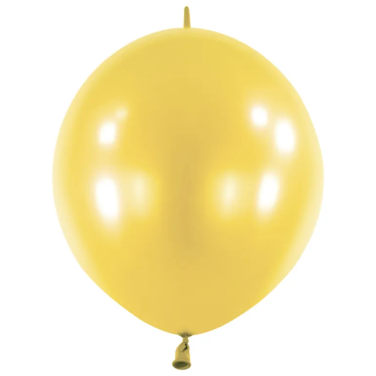 Standard Link-Ballon Goldenrod, 30 cm