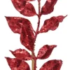 Stor Rød Gren m/Glitter Blade, 80 cm