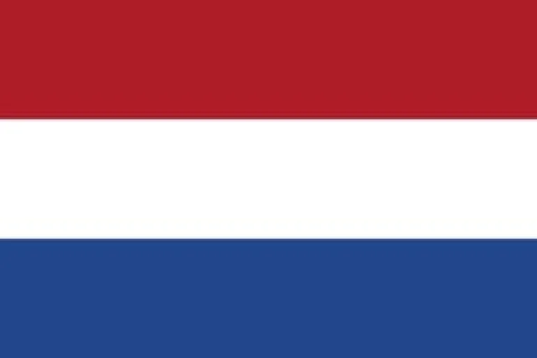 Stort Hollandsk Stof Flag, 90 x 150 cm