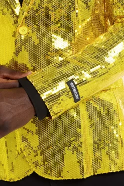 Suitmeister™ Blazer - Paillet Gul