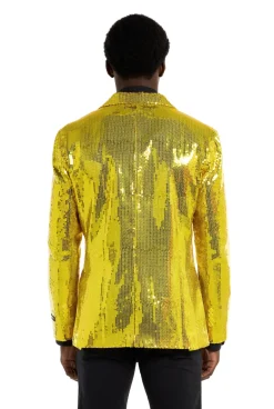 Suitmeister™ Blazer - Paillet Gul