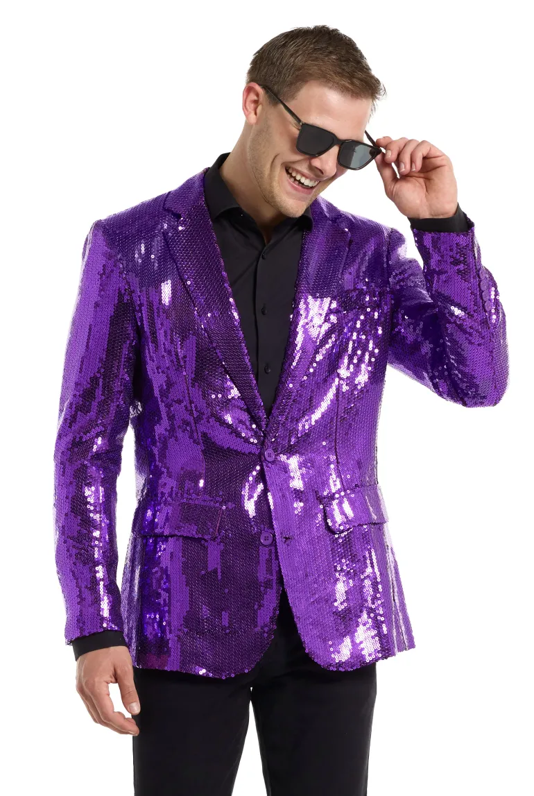 Suitmeister™ Blazer - Paillet Lilla