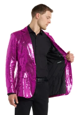 Suitmeister™ Blazer - Paillet Pink