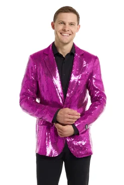Suitmeister™ Blazer - Paillet Pink