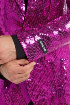 Suitmeister™ Blazer - Paillet Pink