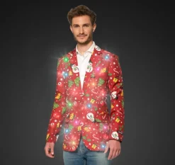 Suitmeister™ Blazer Red Icons med Lys