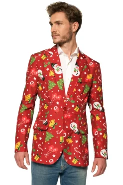 Suitmeister™ Blazer Red Icons med Lys