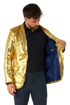Suitmeister™ Blazer Sequins Gold