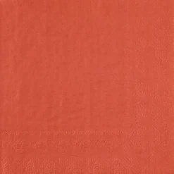 Terracotta Frokostservietter 33 x 33 cm, 25 stk.