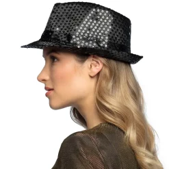 Trilby Hat Sort til Voksne
