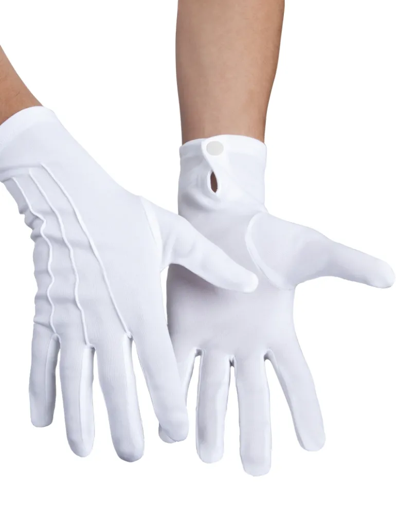 XL Hvide Handsker