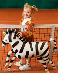 Zebra Folie Ballon, 100 x 82cm