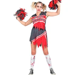 Zombie Cheerleader Dragt til Voksne